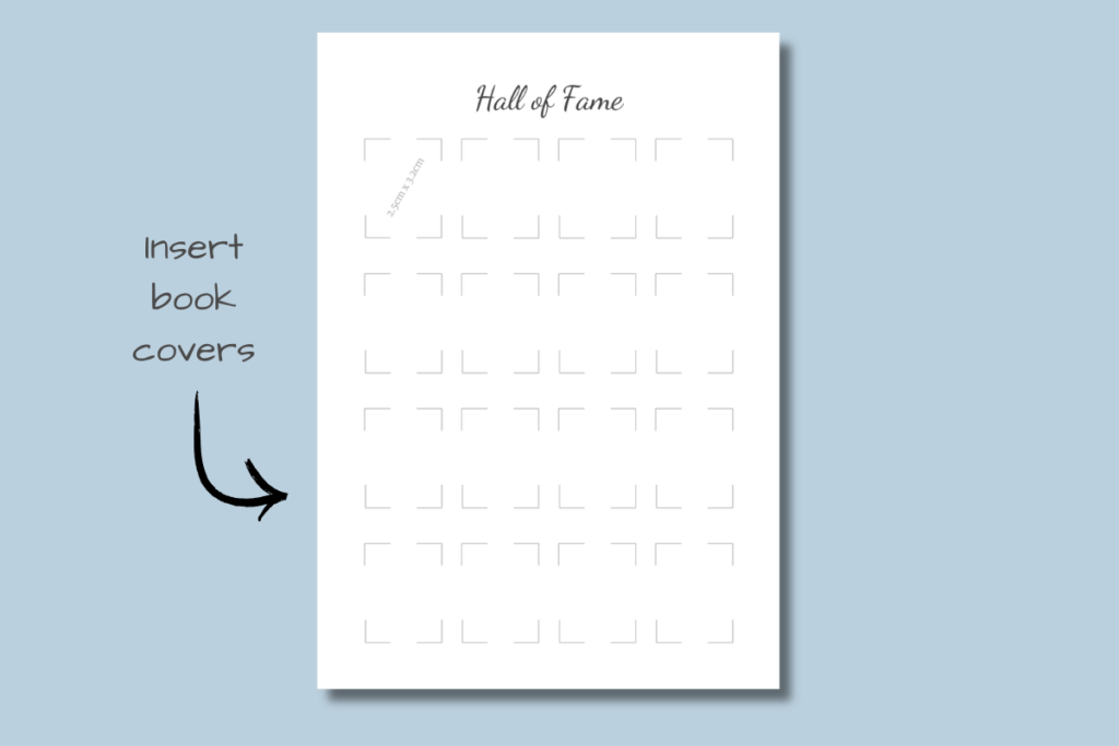 Hall of Fame Template Printable hall of fame template.